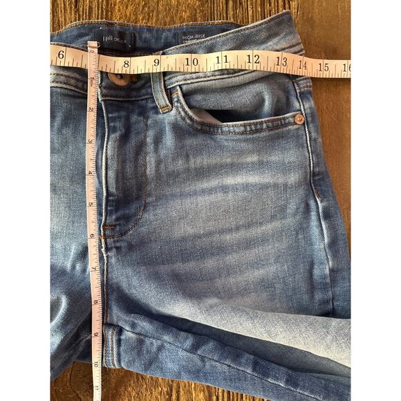 J. Jill Denim High-Rise Straight-Leg Ankle Jeans - Picture 7 of 8